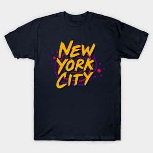 New York city modern letters T-Shirt